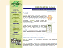 Tablet Screenshot of earthsoulindia.com